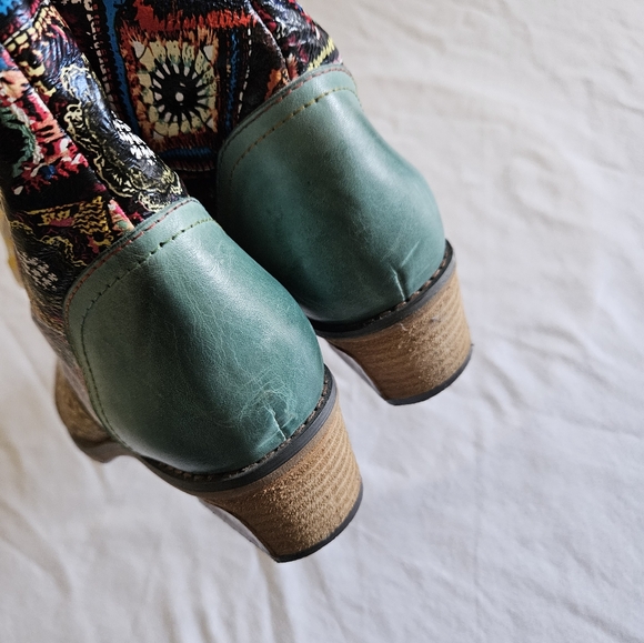 Socofy bohemian boots - Picture 7 of 8